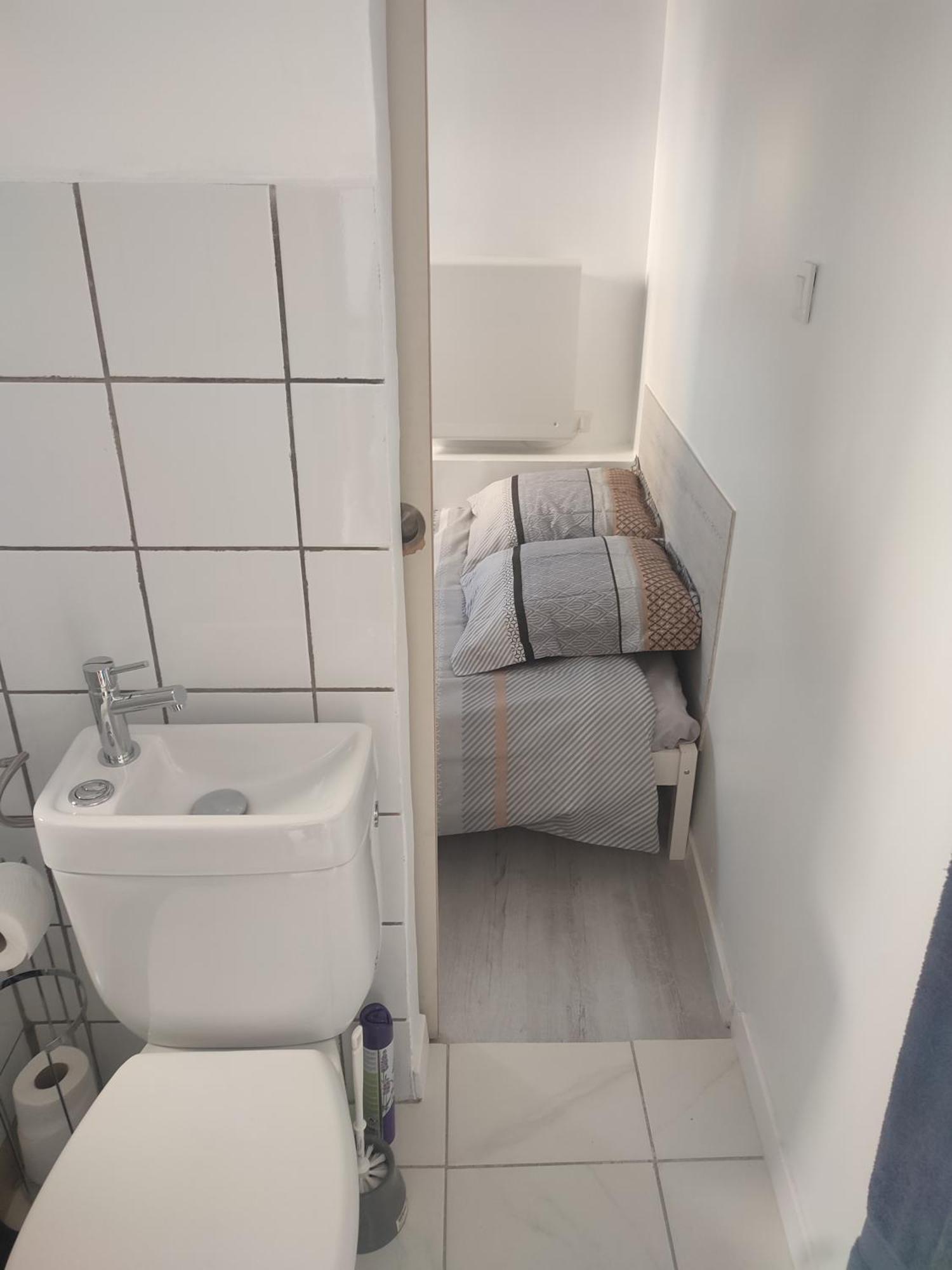 Petit F2 Meuble Independant Apartamento Limay Exterior foto